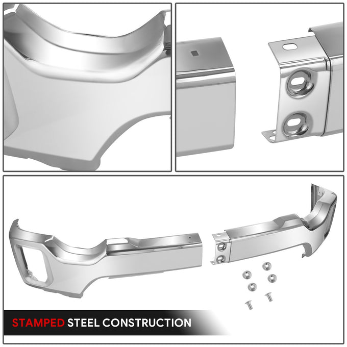 Modular Style Front Bumper w/o Parking Sensor Holes <br>20-23 GMC Sierra 2500 3500 HD