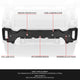 Modular Style Front Bumper w/ Parking Sensor Holes<br>20-23 GMC Sierra 2500 3500 HD
