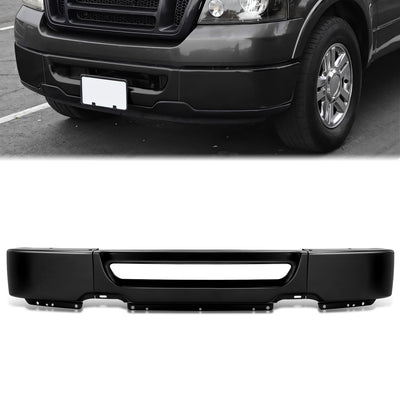 Modular Style Primered Black Front Bumper Face Bar<br>06-08 Ford F-150