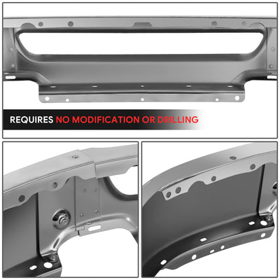 Modular Style Polished Chrome Front Bumper Face Bar<br>06-08 Ford F-150