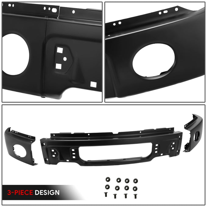Modular Style Front Bumper w/ Fog Light Holes <br>09-14 Ford F-150