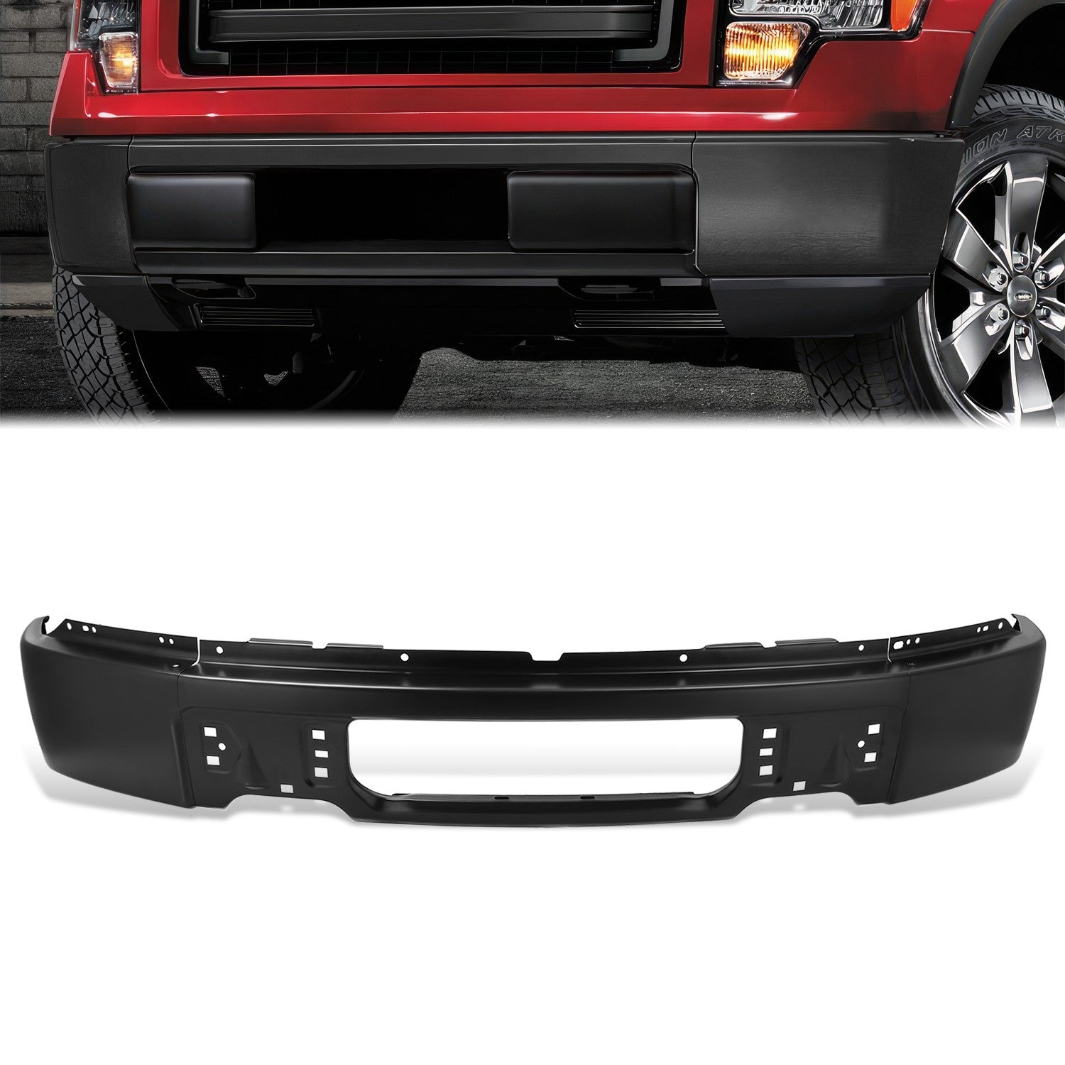 Modular Style Bumper Front Bumper <br>09-14 Ford F-150 XL XLT STX