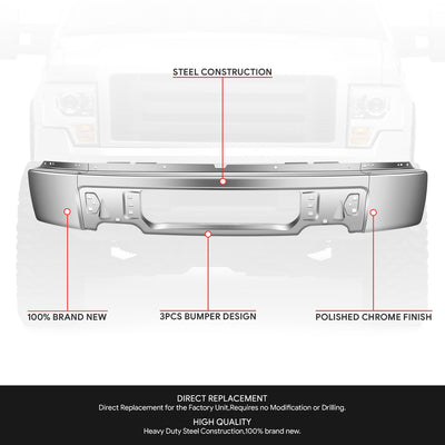 Modular Style Front Bumper<br>09-14 Ford F-150