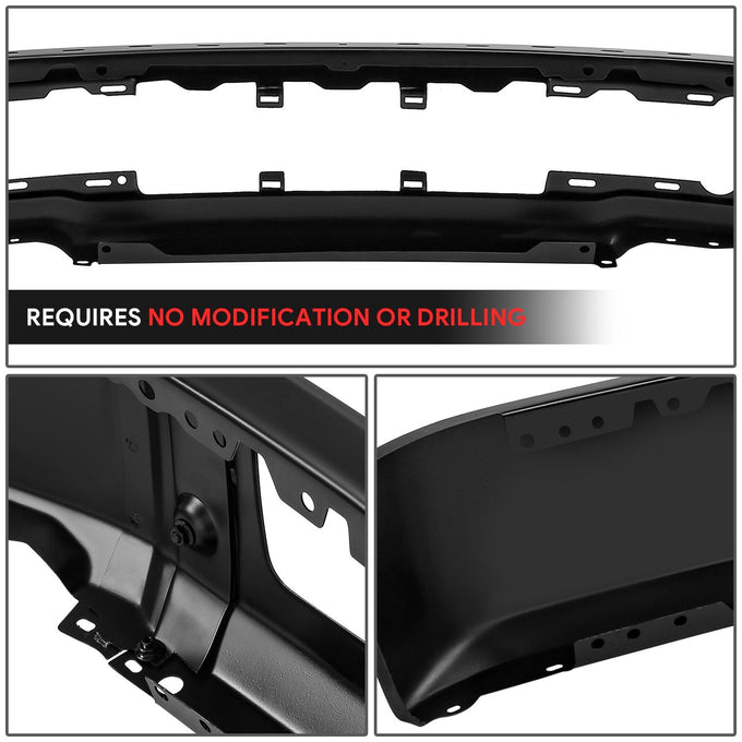 Modular Style Front Bumper w/o Fog Light Cutouts <br> 21-23 Ford F-150