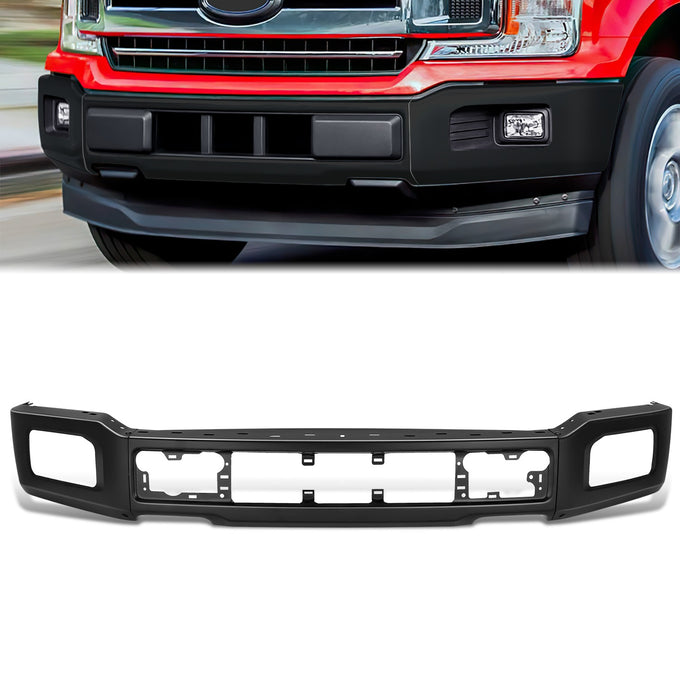 Modular Style Front Bumper w/ Fog Light Cutout<br>18-20 Ford F-150