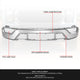 Modular Style Front Bumper Face Bar <br> 21-23 Ford F-150
