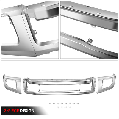 Modular Style Face Bar w/Fog Lamp Hoies <br> 20-22 Ford F-250 F-350 Super Duty