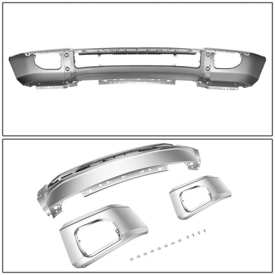 Modular Style Face Bar w/Fog Lamp Hoies <br> 20-22 Ford F-250 F-350 Super Duty