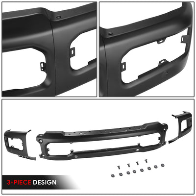 Modular Style Front Bumper W/ Fog Lamp Cutouts<br>23-26 Ford F-250 F-350 Super Duty