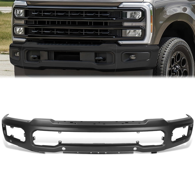 Modular Style Front Bumper W/ Fog Lamp Cutouts<br>23-26 Ford F-250 F-350 Super Duty