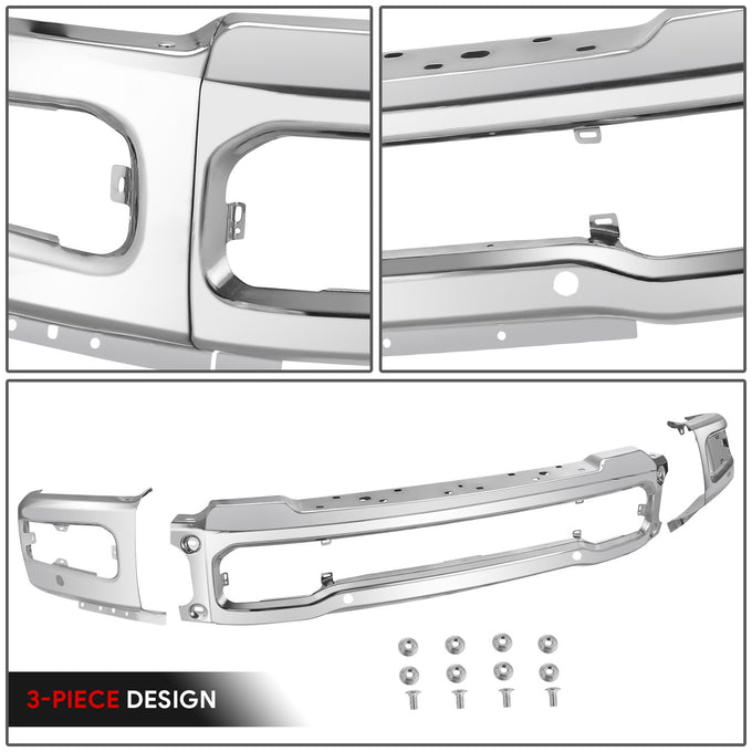 Modular Style Front Bumper w/ Parking Sensor Holes <br>23-25 Ford F-250 F350 Super Duty