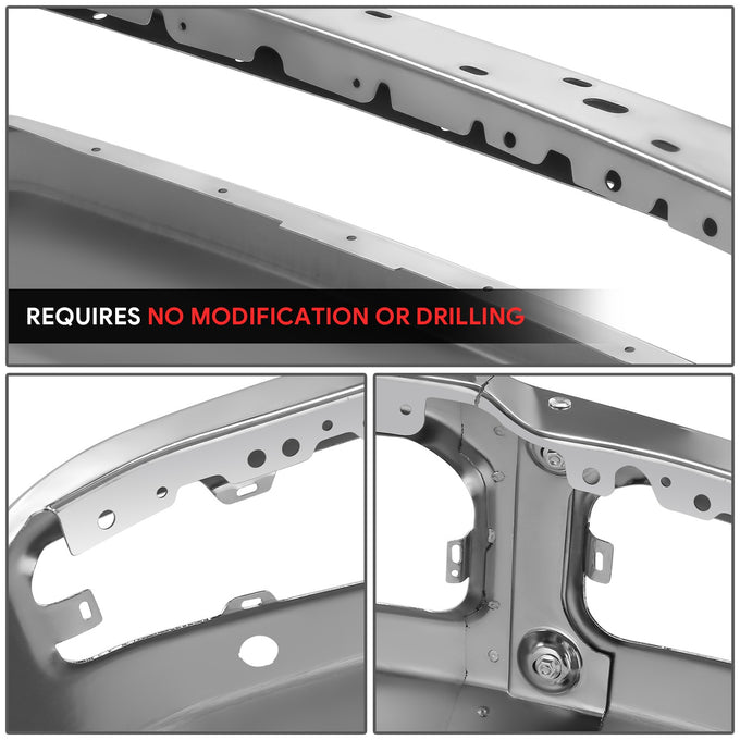 Modular Style Front Bumper w/ Parking Sensor Holes <br>23-25 Ford F-250 F350 Super Duty