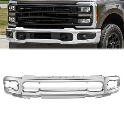 Modular Style Front Bumper w/ Parking Sensor Holes <br>23-25 Ford F-250 F350 Super Duty