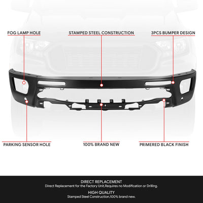 Modular Style Front Bumper Face Bar <br> 19-24 Ford Ranger