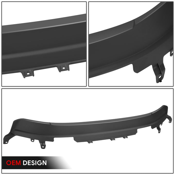 Black Front Bumper Lower Air Deflector<br>19-23 Ford Ranger