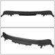 Black Front Bumper Lower Air Deflector<br>19-23 Ford Ranger