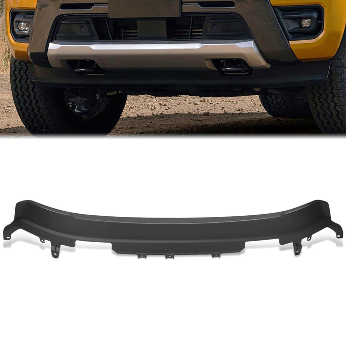Black Front Bumper Lower Air Deflector<br>19-23 Ford Ranger