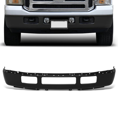 Front Bumper Face Bar (w/o Fender Flare Holes) <br> 05-07 Ford F-250 F-350 Super Duty