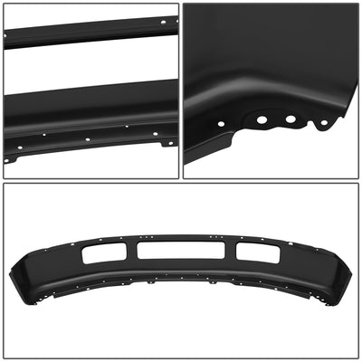 Front Bumper Face Bar (w/o Fender Flare Holes) <br> 05-07 Ford F-250 F-350 Super Duty