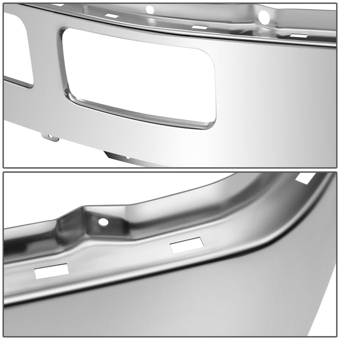 Front Bumper Face Bar (w/o Fender Flare Holes) <br> 05-07 Ford F-250 F-350 Super Duty