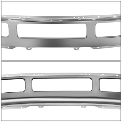 Front Bumper Face Bar (w/o Fender Flare Holes) <br> 05-07 Ford F-250 F-350 Super Duty