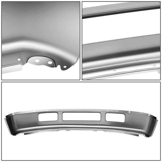 Front Bumper Face Bar (w/o Fender Flare Holes) <br> 05-07 Ford F-250 F-350 Super Duty