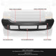 Modular Style Front Bumper w/o Molding Holes <br>00-04 Ford F-250 F-350 Super Duty