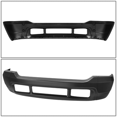 Modular Style Front Bumper w/o Molding Holes <br>00-04 Ford F-250 F-350 Super Duty