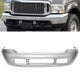 Modular Style Front Bumper w/o Molding Holes <br>00-04 Ford F-250 F-350 Super Duty