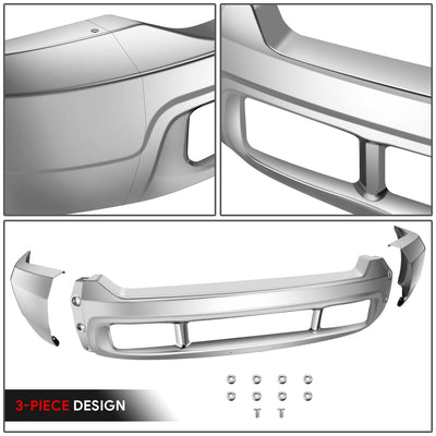 Modular Style Front Bumper w/o Molding Holes <br>00-04 Ford F-250 F-350 Super Duty