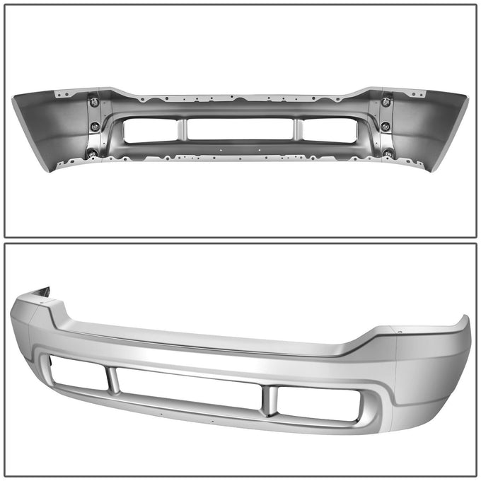 Modular Style Front Bumper w/o Molding Holes <br>00-04 Ford F-250 F-350 Super Duty