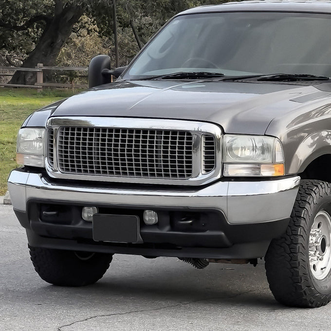 Modular Style Front Bumper w/o Molding Holes <br>00-04 Ford F-250 F-350 Super Duty