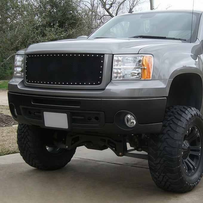 Modular Style Front Bumper (w/Fog Light Holes) <br>07-13 GMC Sierra 1500 2500 3500 HD