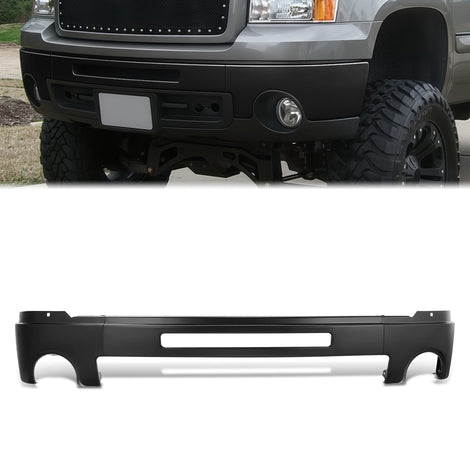 Modular Style Front Bumper (w/Fog Light Holes) <br>07-13 GMC Sierra 1500 2500 3500 HD