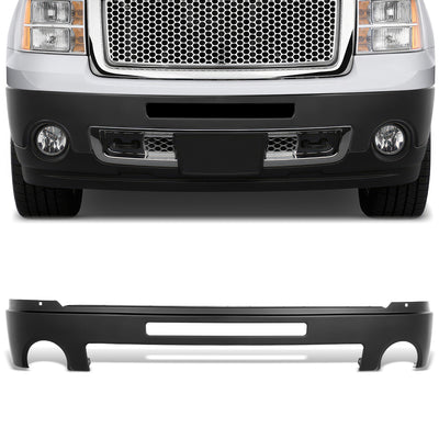 Front Bumper (w/Fog Light Holes) <br>07-13 GMC Sierra 1500 2500 3500 HD