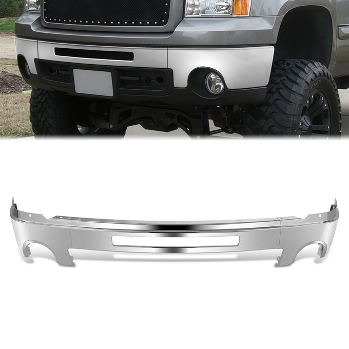 Modular Style Front Bumper (w/Fog Light Holes) <br>07-13 GMC Sierra 1500 2500 3500 HD