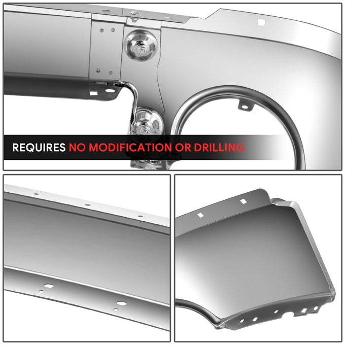 Modular Style Front Bumper <br>07-08 GMC Sierra 1500 2500 3500 HD