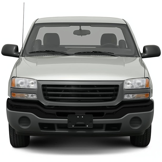 Front Bumper Face Bar (W/Fog Lights, w/o Bracket) <br> 03-07 Gmc Sierra 1500 Classic