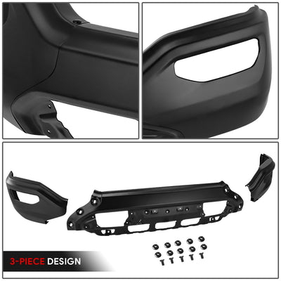 Modular Style Bumper Front Bumper (w/o Parking Assist) <br>16-19 GMC Sierra 1500 Limited