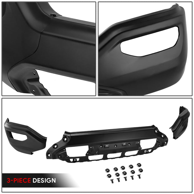 Modular Style Bumper Front Bumper (w/o Parking Assist) <br>16-19 GMC Sierra 1500 Limited