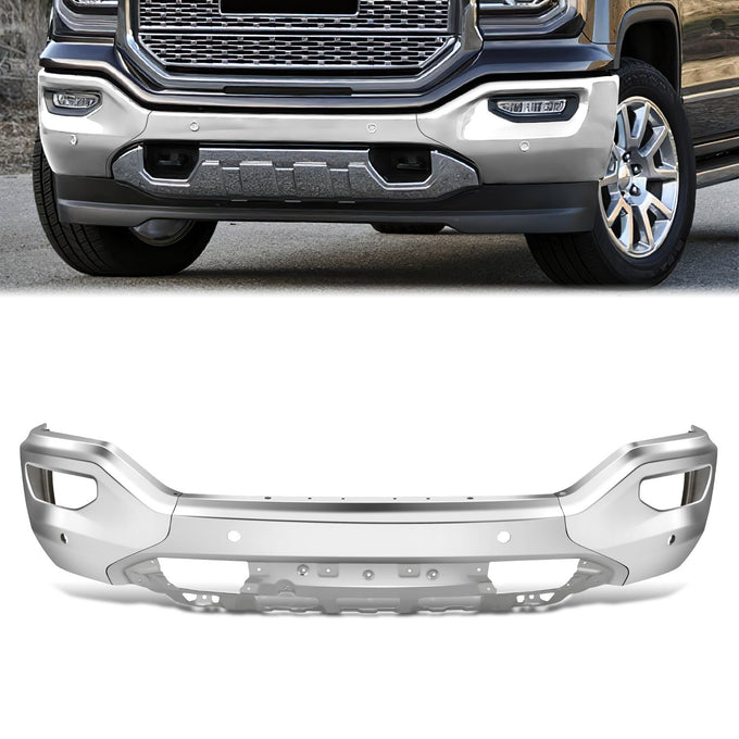 Modular Style Front Bumper (w/Parking Sensor Hole) <br> 16-19 GMC Sierra 1500 Limited