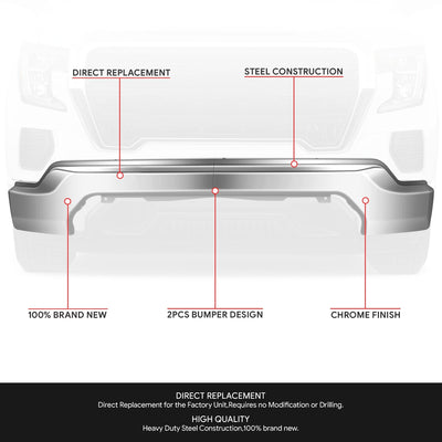Modular Style Front Bumper w/o Parking Sensor Holes <br>19-21 GMC Sierra 1500, 2022 Limited