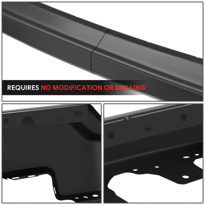 Black Steel Front Bumper Impact Bar<br>22-26 GMC Sierra 1500, 2022 1500 Limited