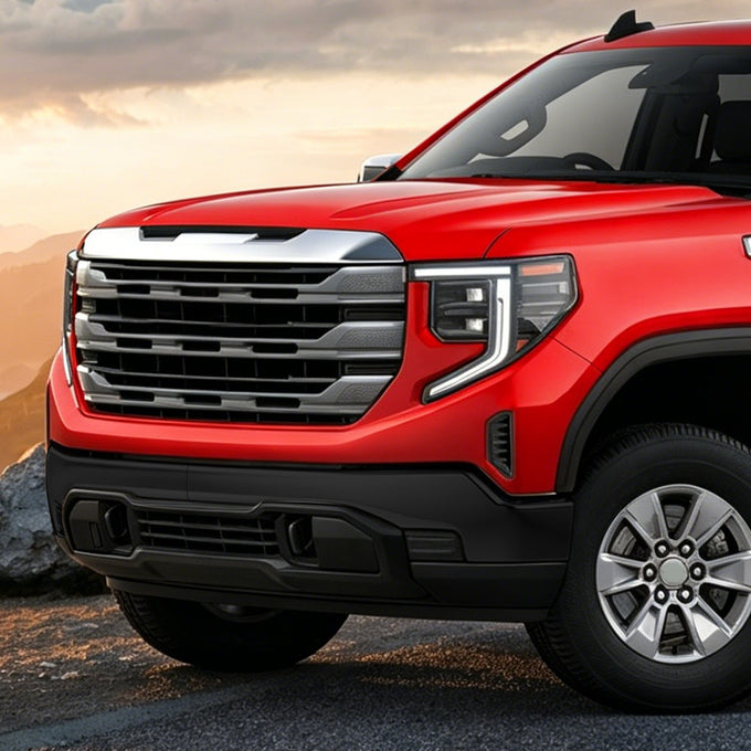 Black Steel Front Bumper Impact Bar<br>22-26 GMC Sierra 1500, 2022 1500 Limited