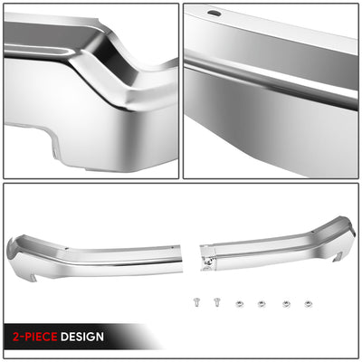 Chrome Steel Front Bumper Impact Bar<br>22-26 GMC Sierra 1500, 2022 1500 Limited