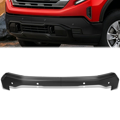 Black w/ Park Sensor Holes Front Bumper Impact Bar<br>22-26 GMC Sierra 1500, 2022 1500 Limited