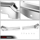 Chrome Front Bumper Impact Bar w/ Park Sensor Holes<br>22-26 GMC Sierra 1500, 2022 1500 Limited