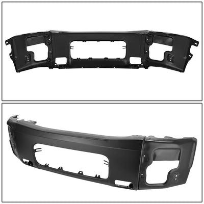 Black Modular Style Front Bumper <br>05-07 Nissan Armada, 2004 Pathfinder, 04-15 Titan