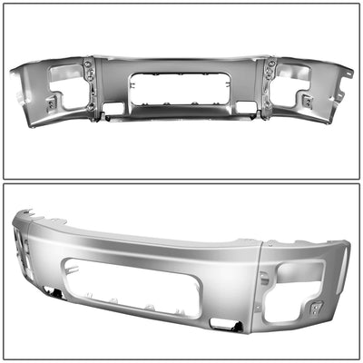 Chrome Modular Style Front Bumper <br>05-07 Nissan Armada, 2004 Pathfinder, 04-15 Titan