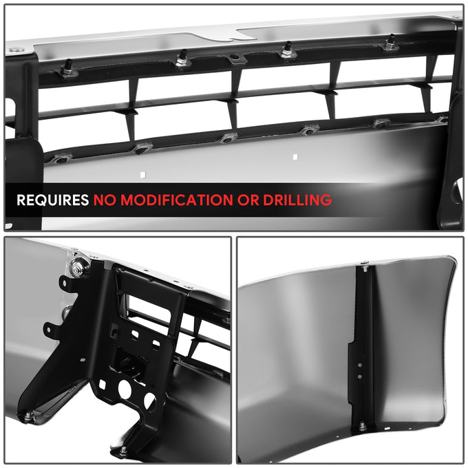 Modular Style Front Bumper w/ Fog Light Cutouts<br>12-21 Nissan NV1500 2500 3500
